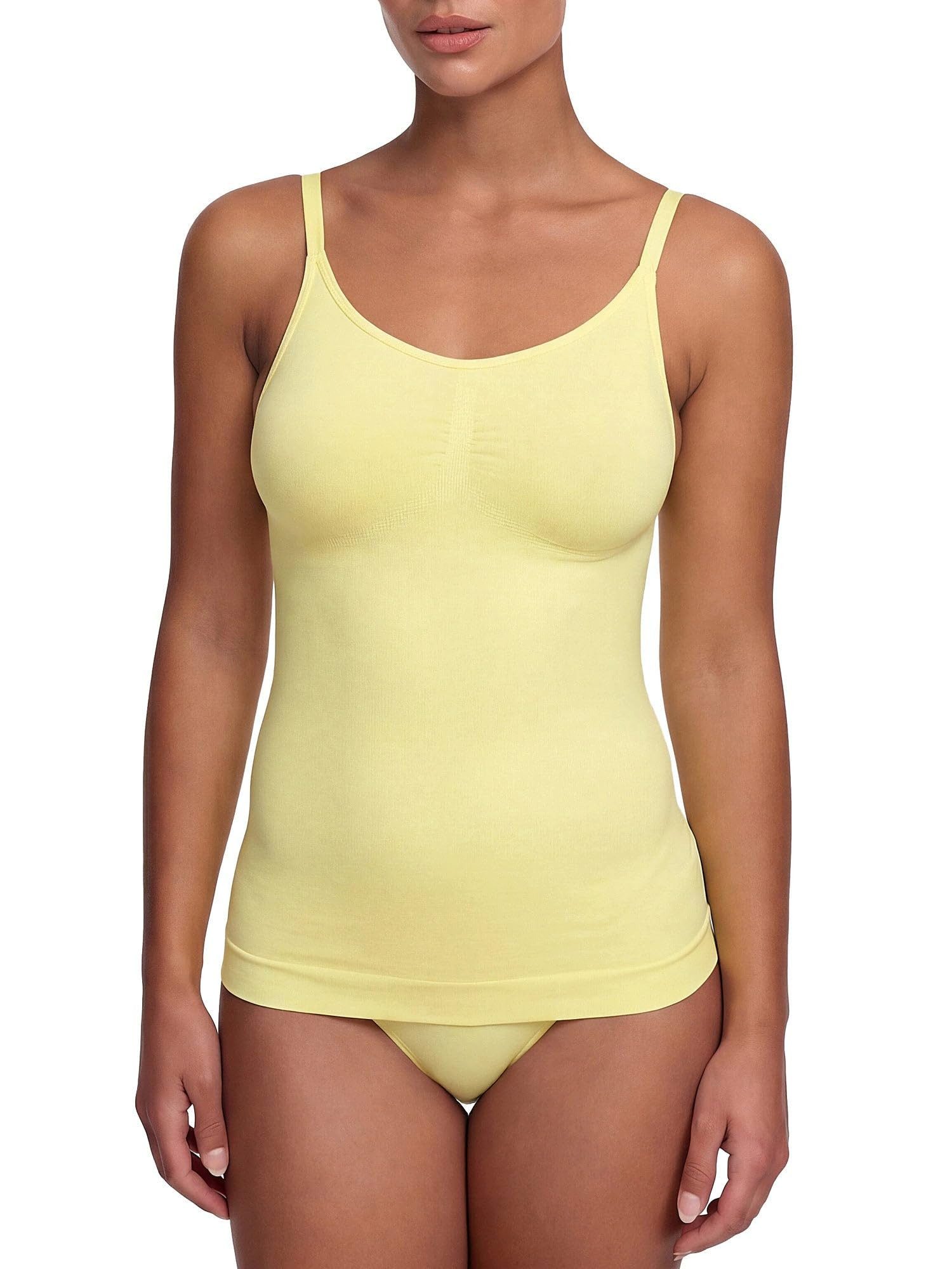 cfab by creamy fabrics Shapingtop Shaping Cami-Baby Yellow-M (1-tlg)