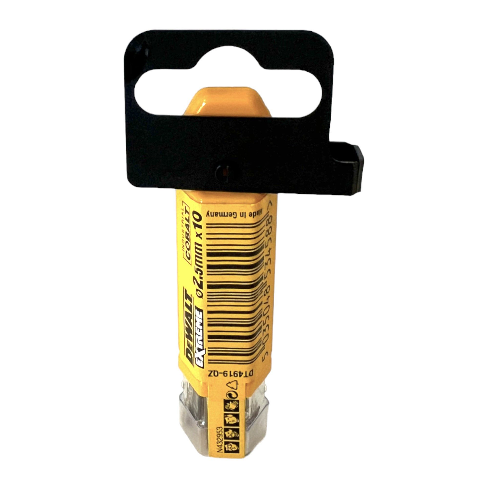 DeWalt Spiralbohrer DT 4919 HSS E COBALT Industrial Kobalt Metall Bohrer 2,5 x 30 x 57 mm