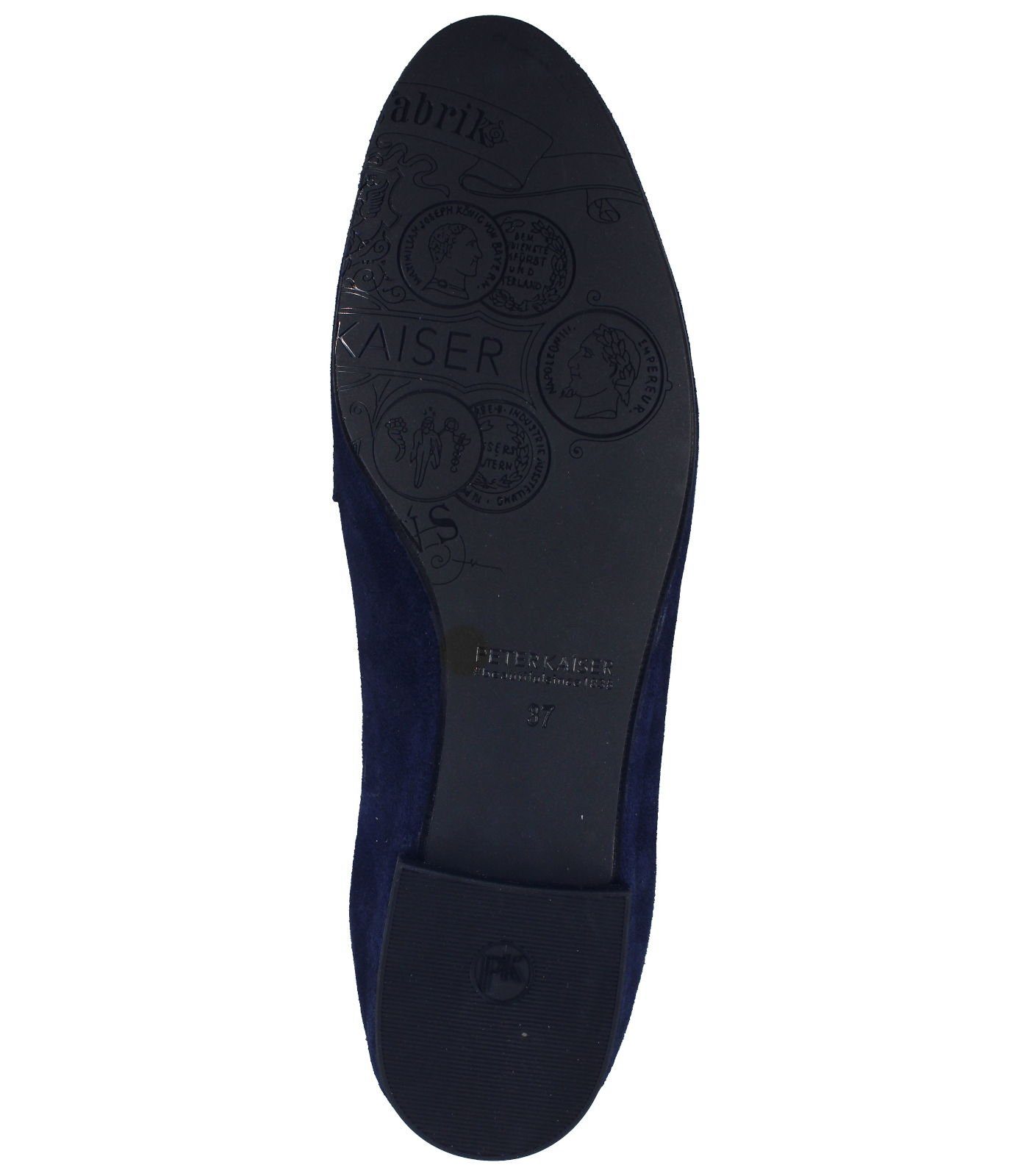 Peter Kaiser Slipper Veloursleder Notte Slipper