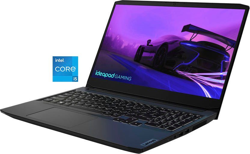 preisreduziert Lenovo Gaming 3 15IHU6 512 GeForce Zoll, (39,62 Monate 3 Premium i5 SSD, GB Gaming-Notebook 3050, Care) Core cm/15,6 Intel kostenlos Lenovo RTX 11300H