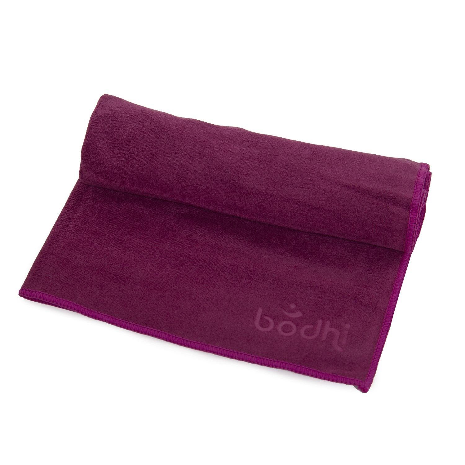 bodhi Sporthandtuch Yoga Handtuch Flow S Towel aubergine