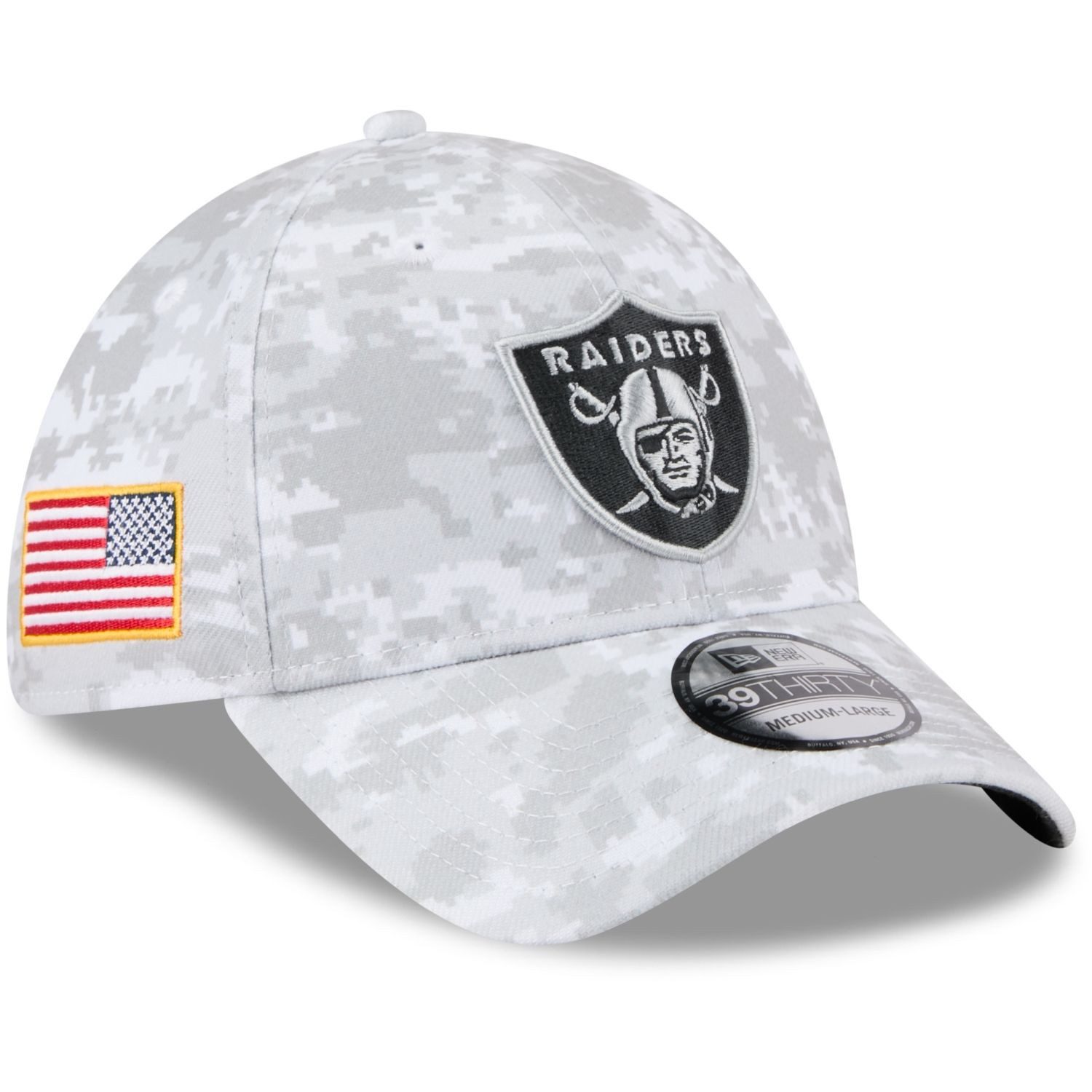 New Era Flex Cap 39Thirty Salute to Service Las Vegas Raiders günstig online kaufen