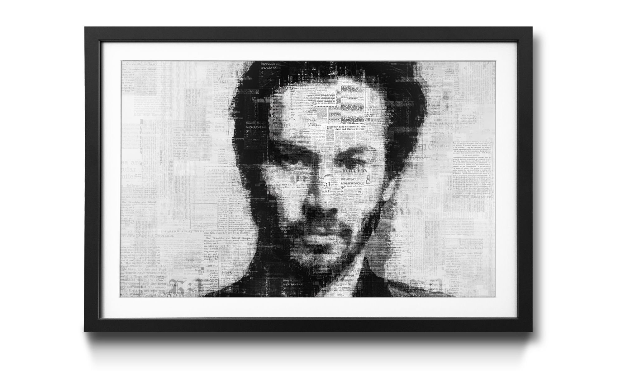 WandbilderXXL Bild mit Rahmen Keanu, Schauspieler, Wandbild, in 4 Größen erhältlich