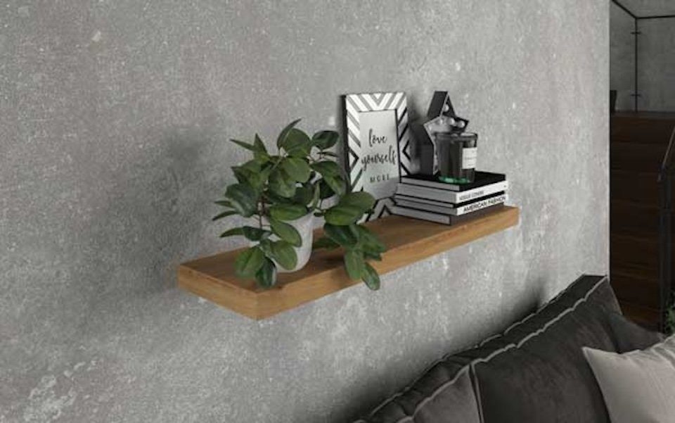 Feldmann-Wohnen Wandregal Andrea, 1-tlg., 80x26x5cm Artisan günstig online kaufen