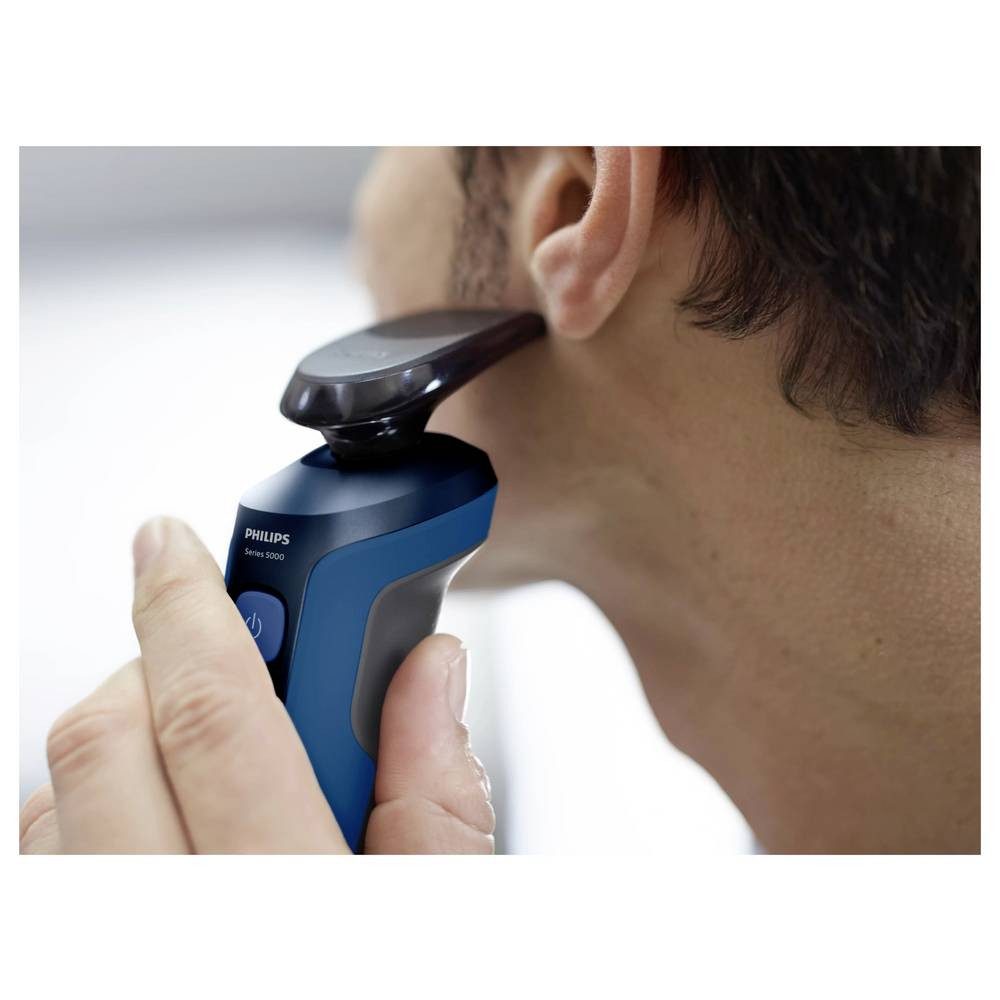 Philips Elektrorasierer S5466/17 Rasierer abwaschbar Dunkel-Blau (matt), abwaschbar