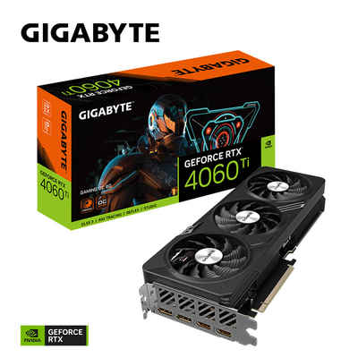 Gigabyte GeForce RTX™ 4060 Ti GAMING OC 8G Grafikkarte (8 GB, GDDR6)