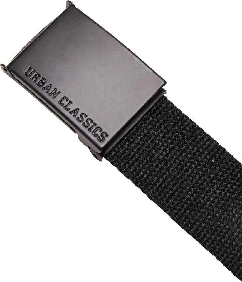 URBAN CLASSICS Hüftgürtel Accessoires Coloured Buckle Canvas Belt