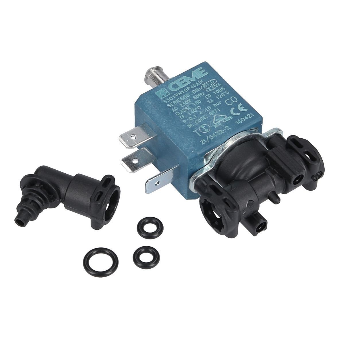 easyPART Geräteventil wie DeLonghi 5513225711 Magnetventil Reparatursatz, Kaffeemaschine