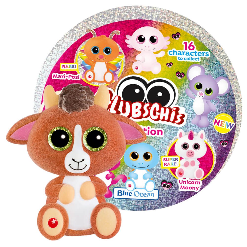 Blue Ocean Spielfigur Glubschis Sammelfiguren Rainbow Serie 6 - Glubschi Glitzer Figur, - Figur Zoggy
