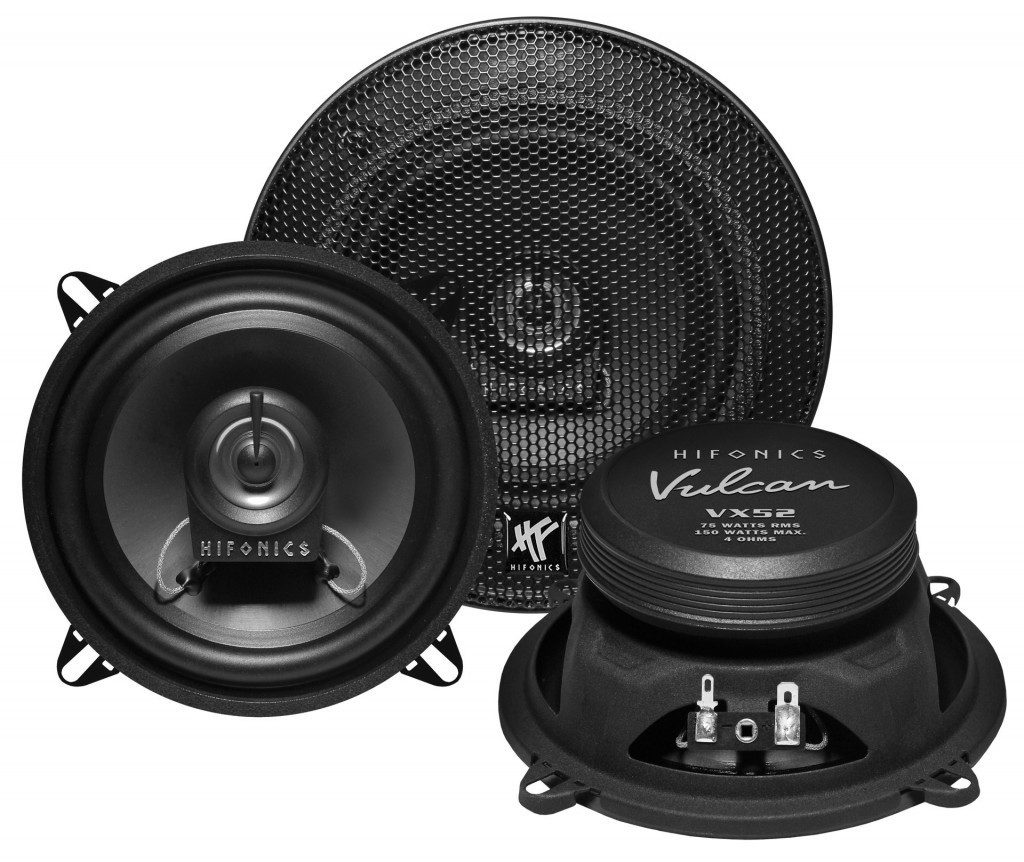 Hifonics Vulcan VX52 13cm Koax Lautsprecher Auto-Lautsprecher (75 W)