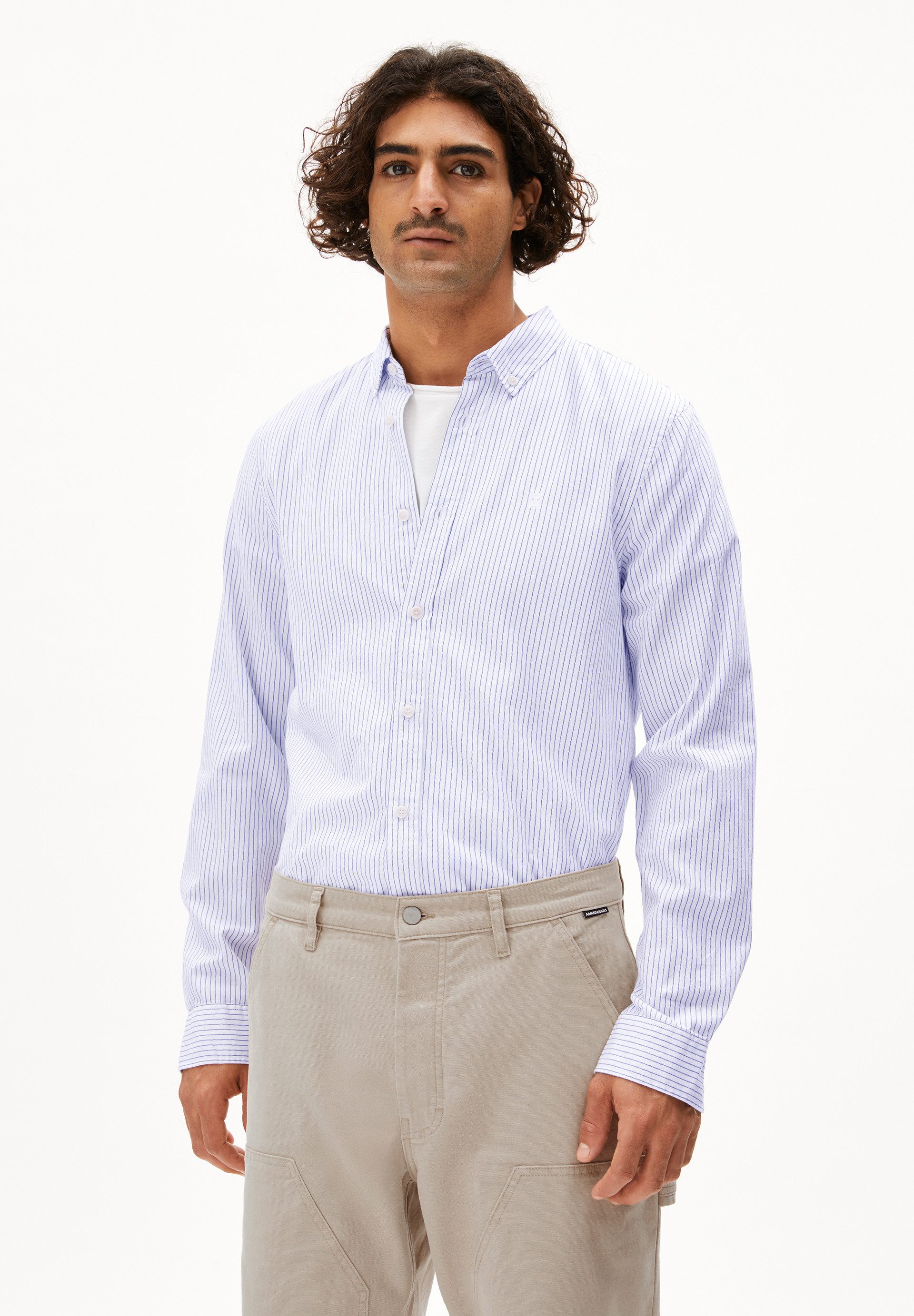 Armedangels Langarmhemd QUAASA STRIPES Hemd aus günstig online kaufen