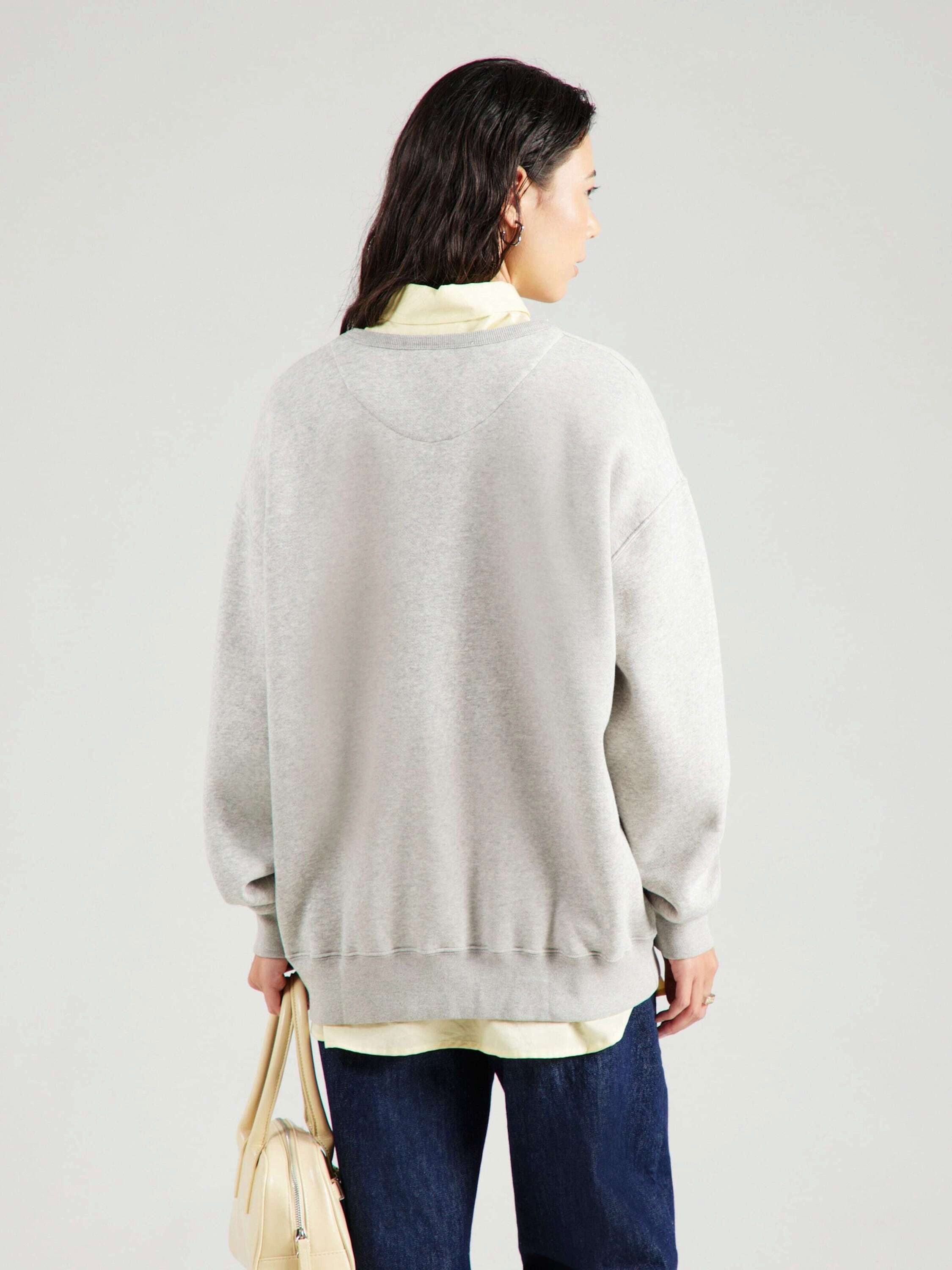 10DAYS Langarmshirt THE STATEMENT (1-tlg) Stickerei