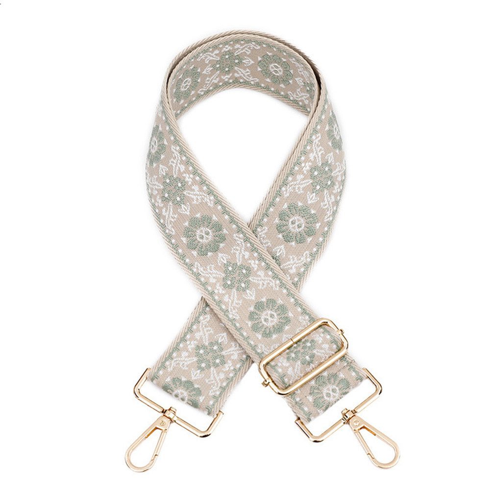 Schulterriemen Boho Verstellbar Taschengurt,5CM Bunt Schultergurt