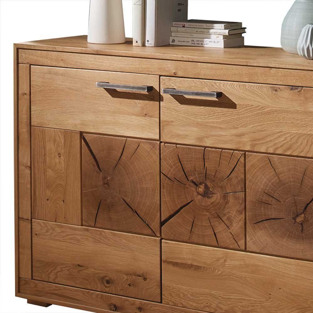 Pharao24 Sideboard Rafino, aus Massivholz