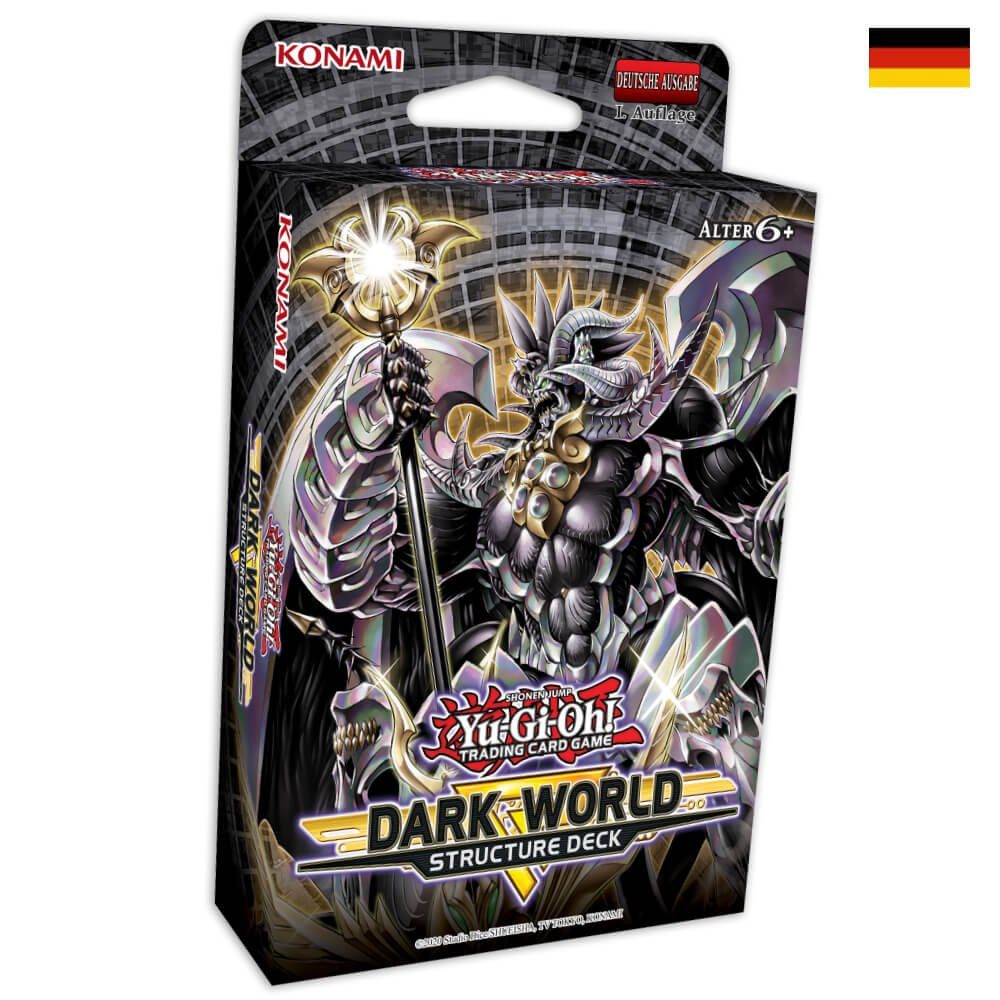 Yu-Gi-Oh Sammelkarte YGO Yu-Gi-Oh! 1 Dark World Structure Deck - Karten Sammelkarten - 1, Karten Sammelkarten - 1 Deck Deutsch