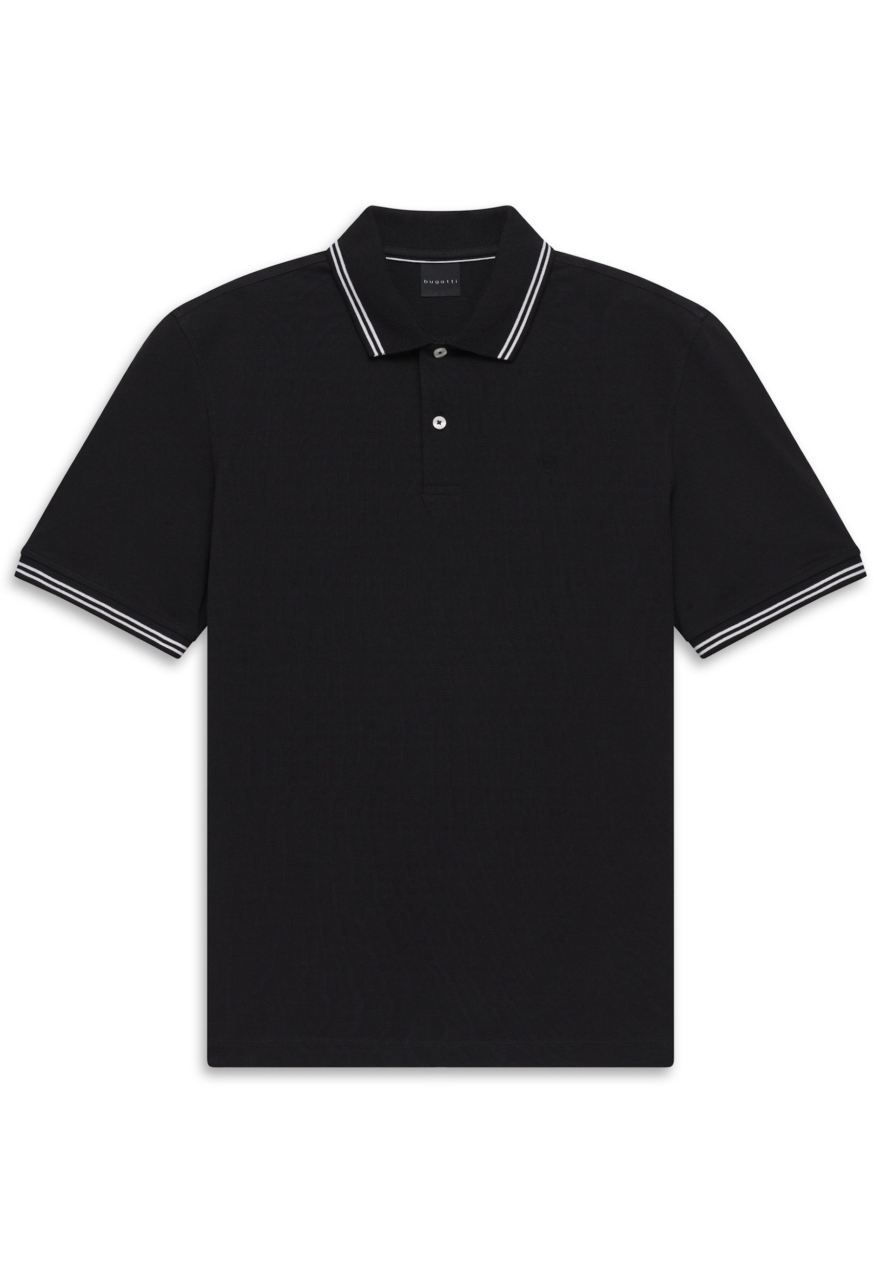 bugatti Poloshirt Modern Fit aus reiner Baumwolle – Bild 3 von 4