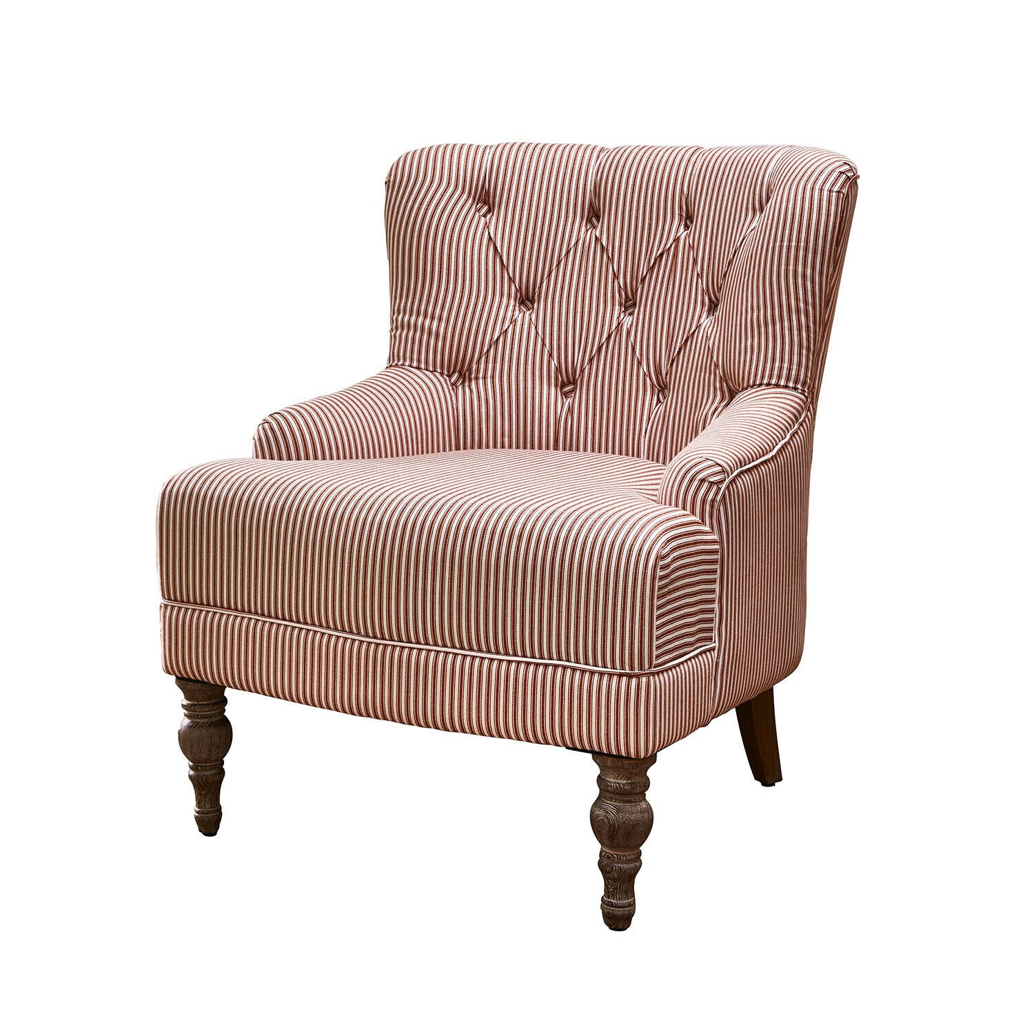 Mirabeau Sessel Sessel Amuran rostrot/weiß