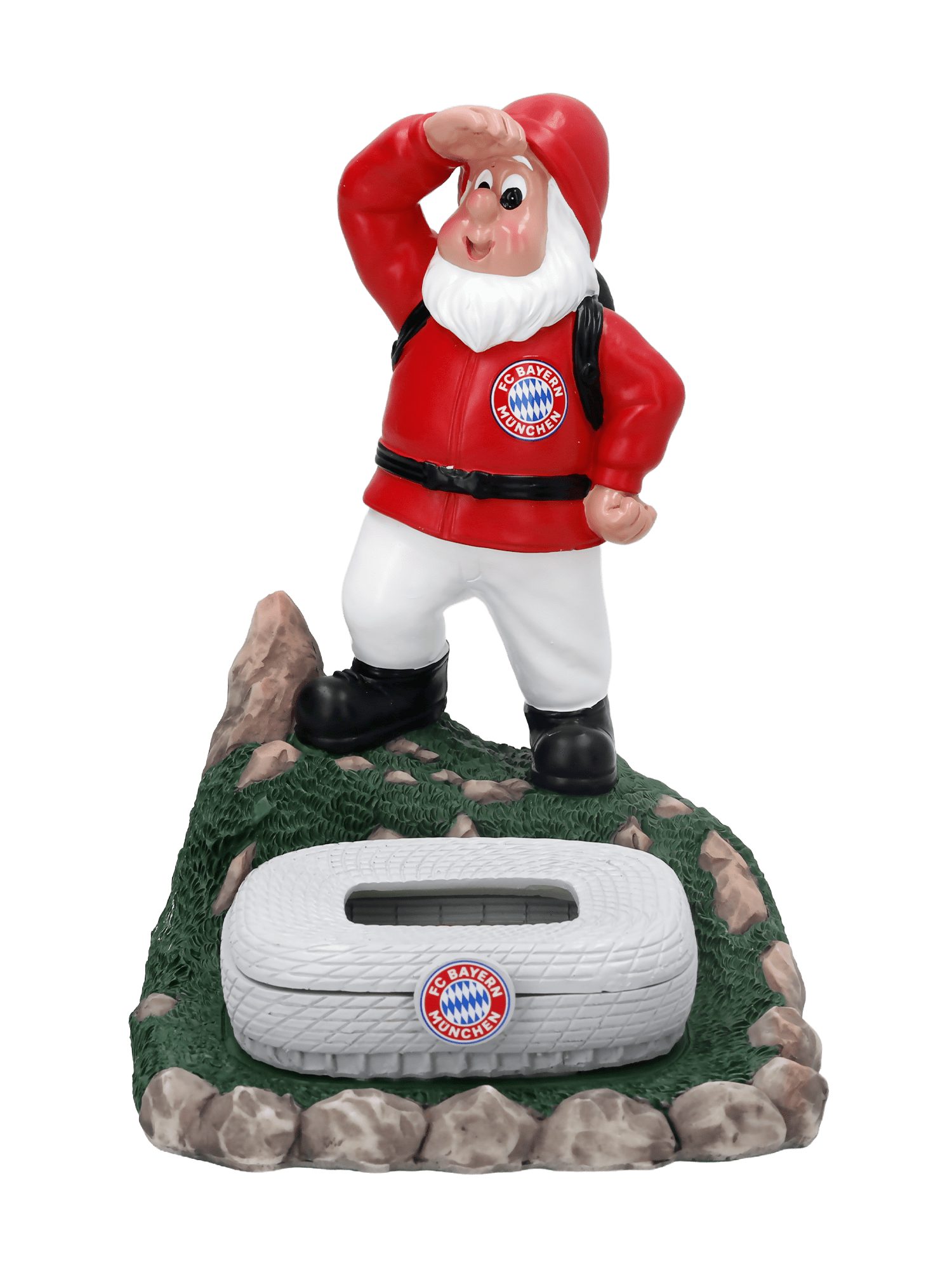 FC Bayern München Gartenzwerg FC Bayern München I Gartenzwerg Gipfelstürmer I Gartendeko I Rot