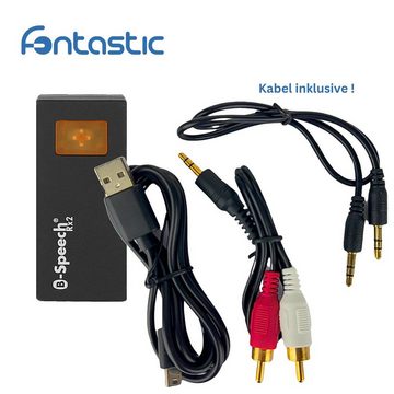 fontastic Drahtlos Stereo-Empfänger, BT Audio-Receiver (Kompakt)