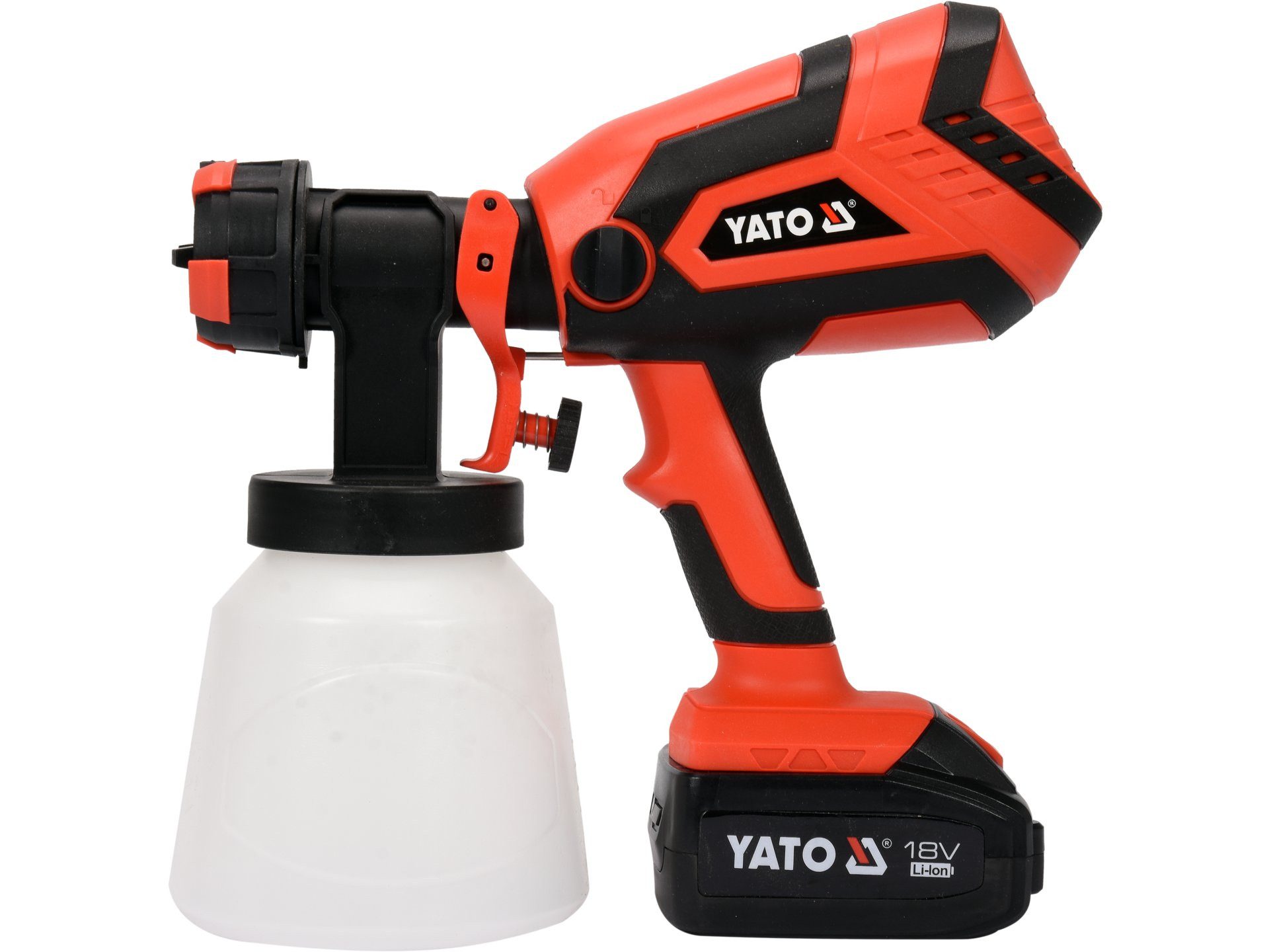 Yato Farbsprühgerät PISTOLET MALARSKI 18V 4,0AH 1L/MIN, Akku