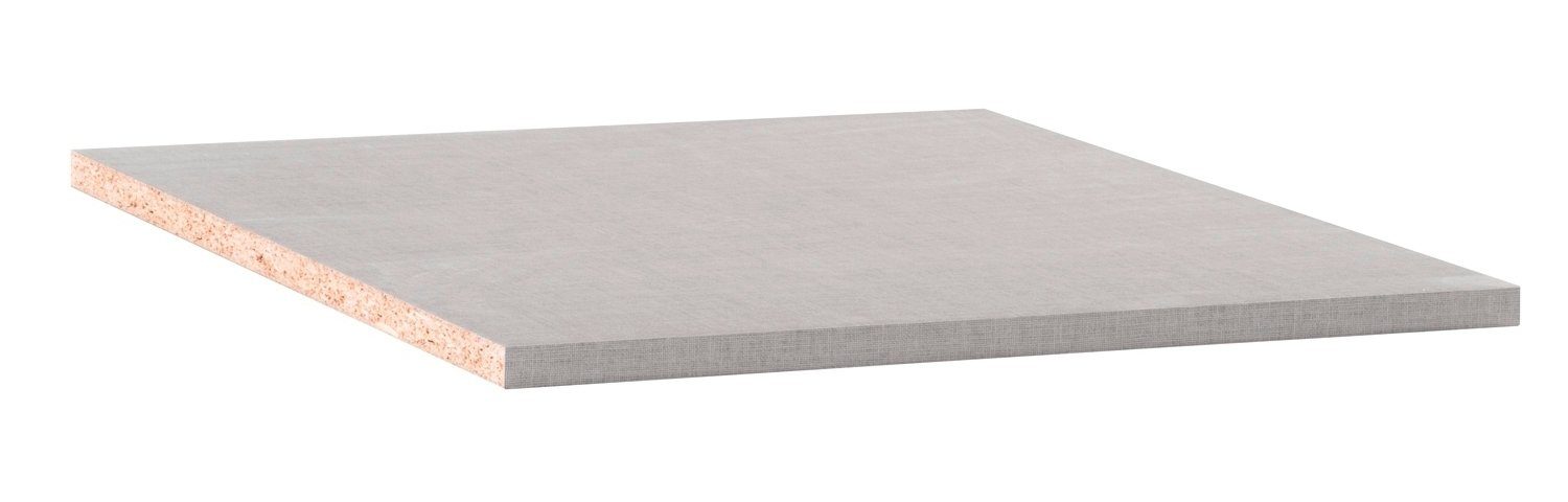 rauch Einlegeboden TENERA, B 43 x T 48 cm, Grau, Texline Dekor, (1 St), Made in Germany, mit 4 Bodenträgern | Einlegeböden