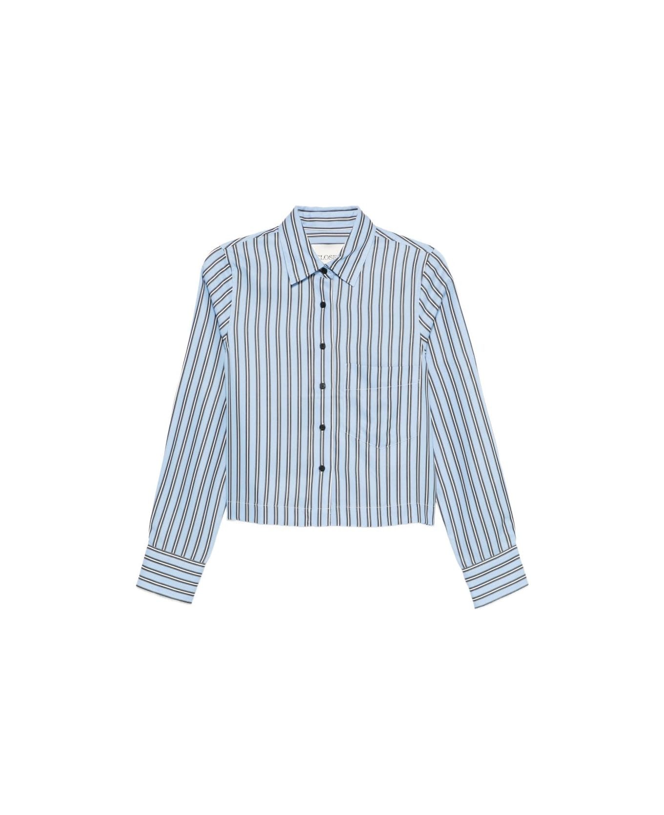 CLOSED Blusentop Cropped classic shirt
