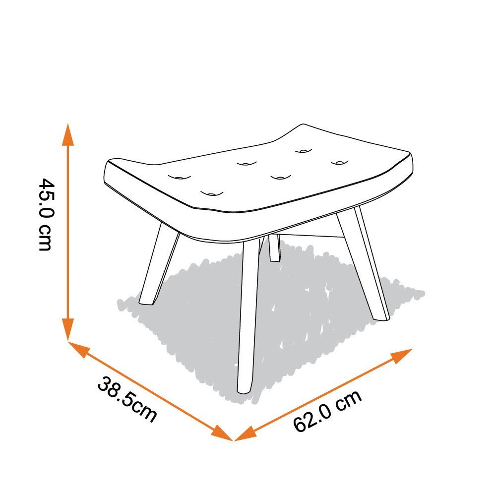Supellex Patchwork mit Design Supellex gedeckt bunt Sessel kariert Hocker Sessel