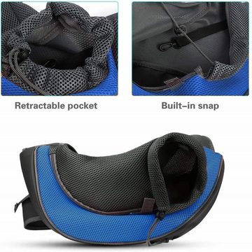 Welikera Tiertransporttasche Hundetragetasche, Verstellbare tragbare Transportbox bis 0,02 kg, für Haustiere bis zu 12 kg