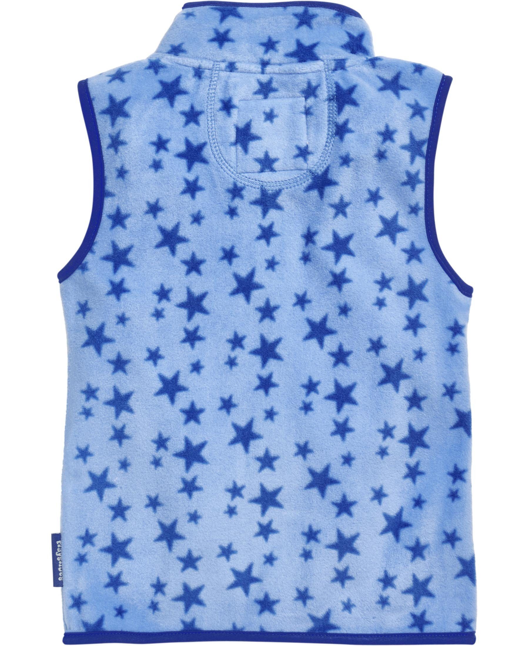 Playshoes Strickfleecejacke Fleece-Weste Sterne