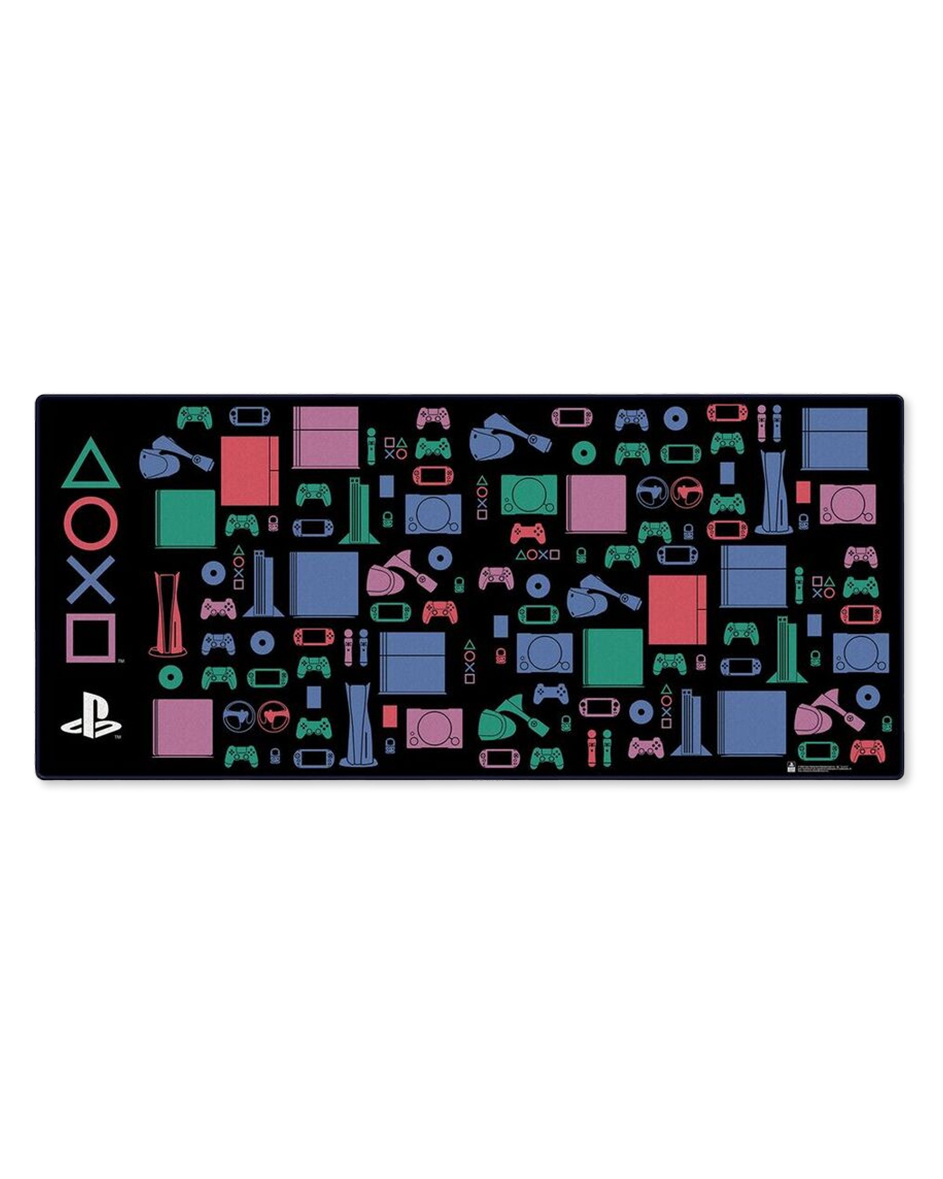 PYRAMID Schreibgeräteetui Playstation Desk Mat XL Mousepad für Tastatur