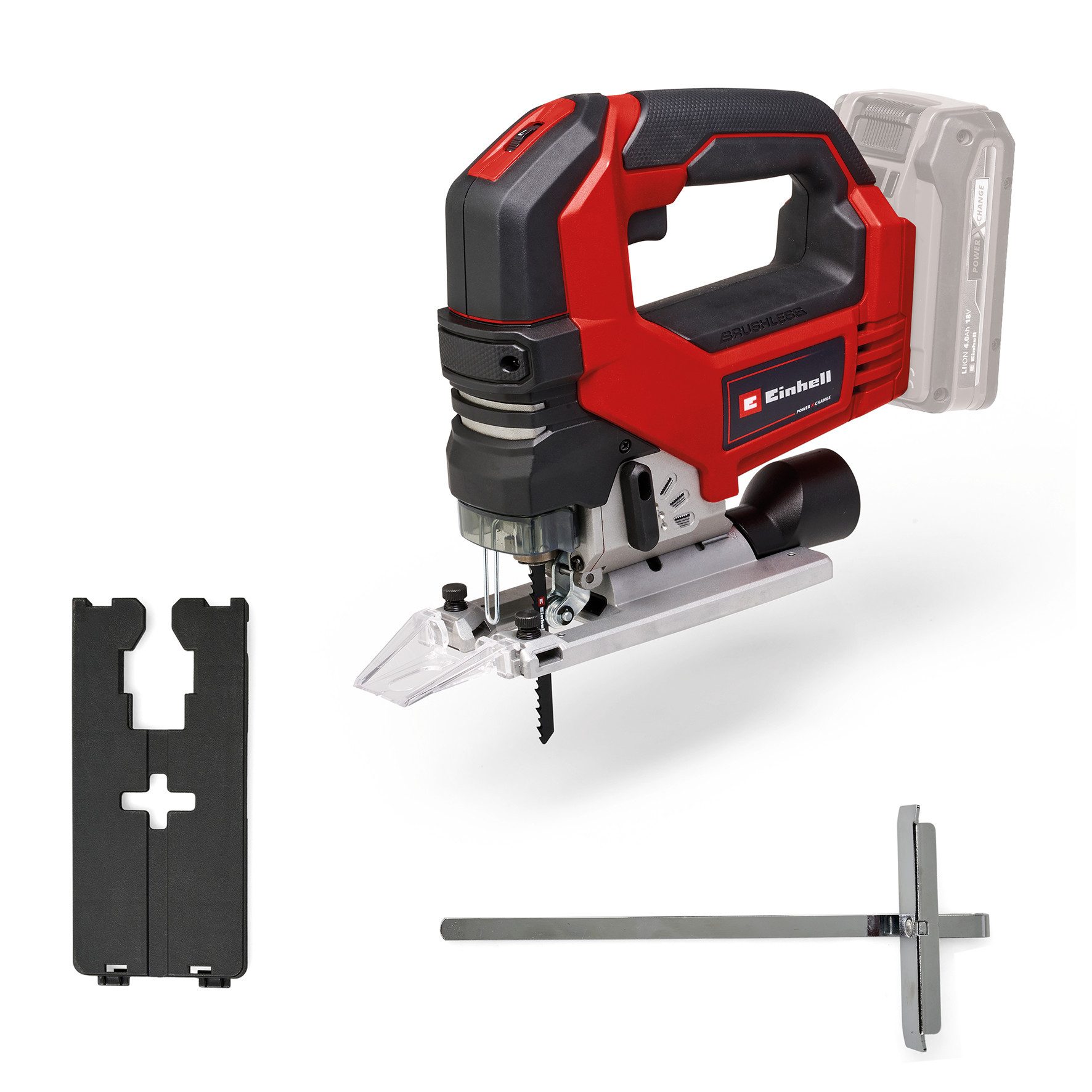Einhell Akku-Stichsäge Professional Akku-Stichsäge TP-JS 18/135 Li BL - Solo, Packung, 2-St.