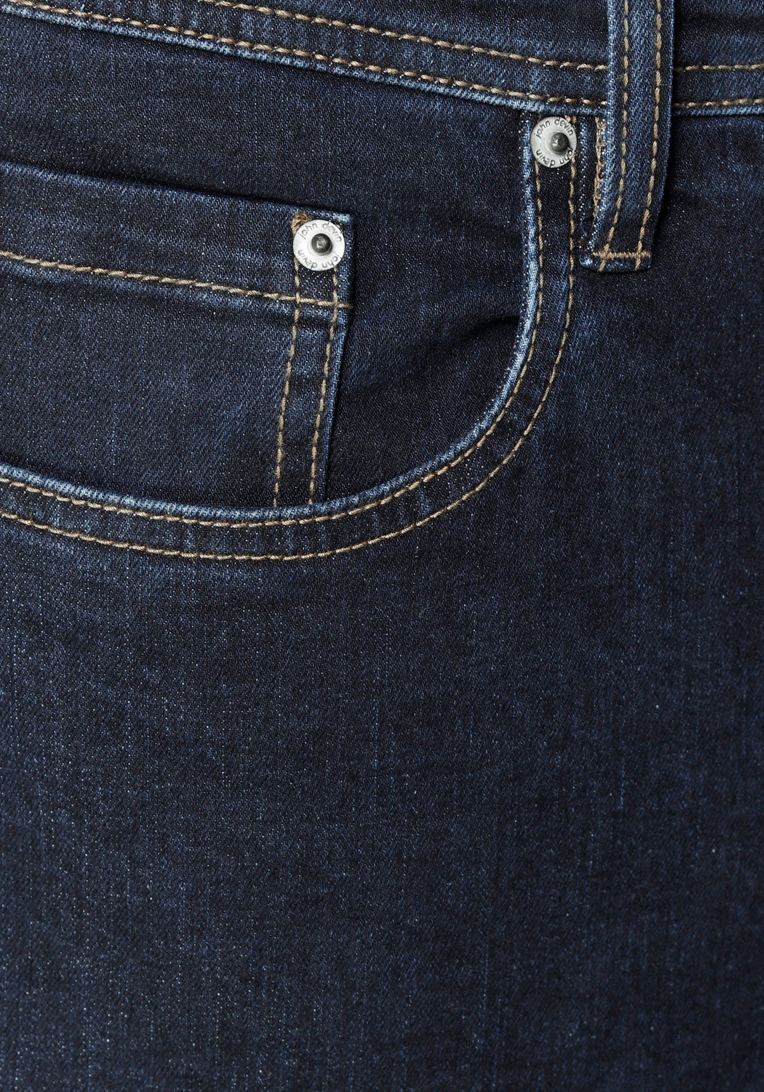 John Devin Straight-Jeans gerade Beinform, mit günstig online kaufen