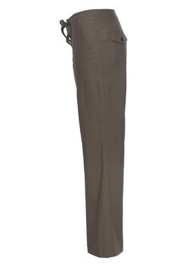 Aniston CASUAL Leinenhose mit Bindeband