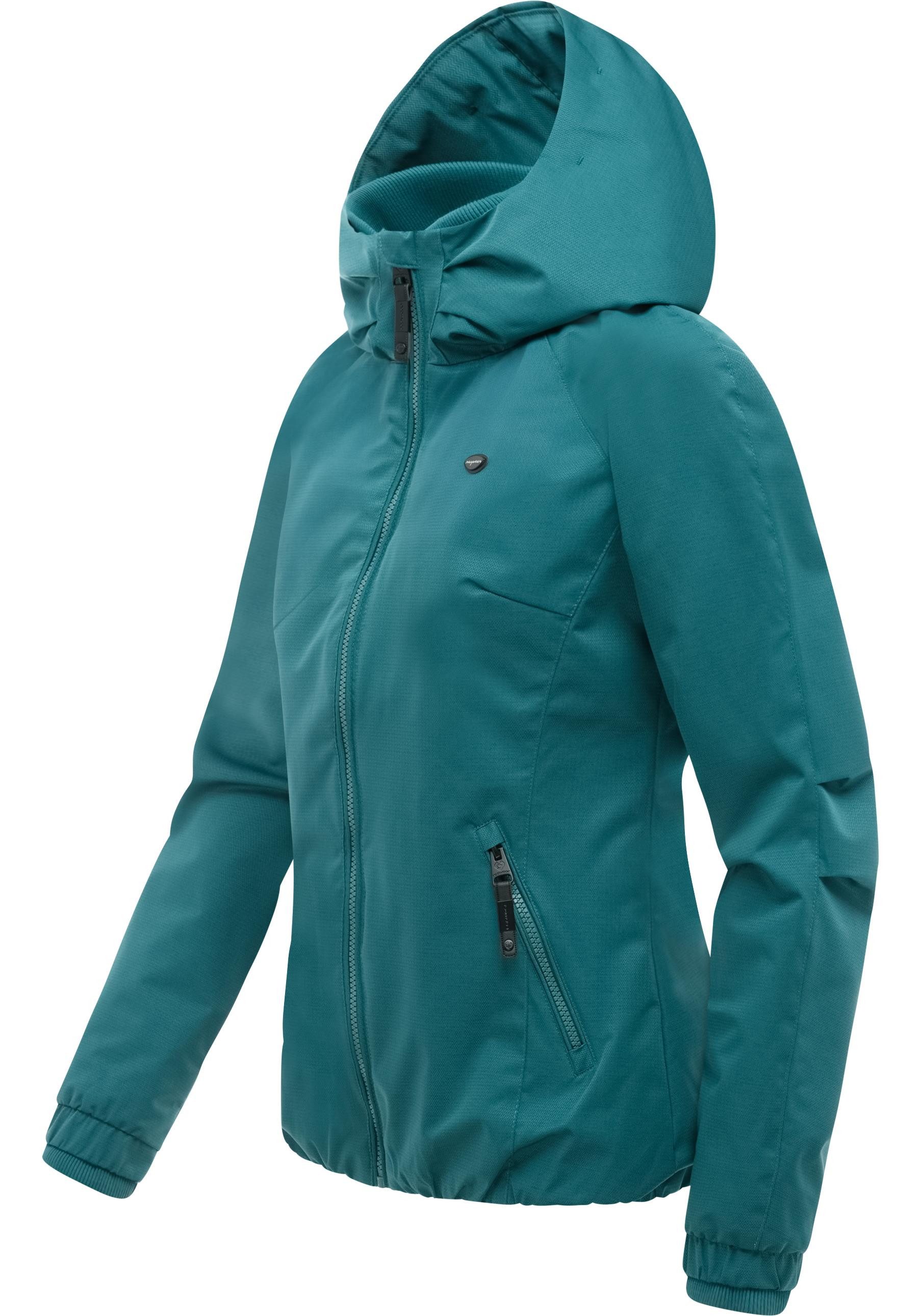 Ragwear Outdoorjacke Dizzie Tech Wasserdichte Damen Übergangsjacke mit groß günstig online kaufen