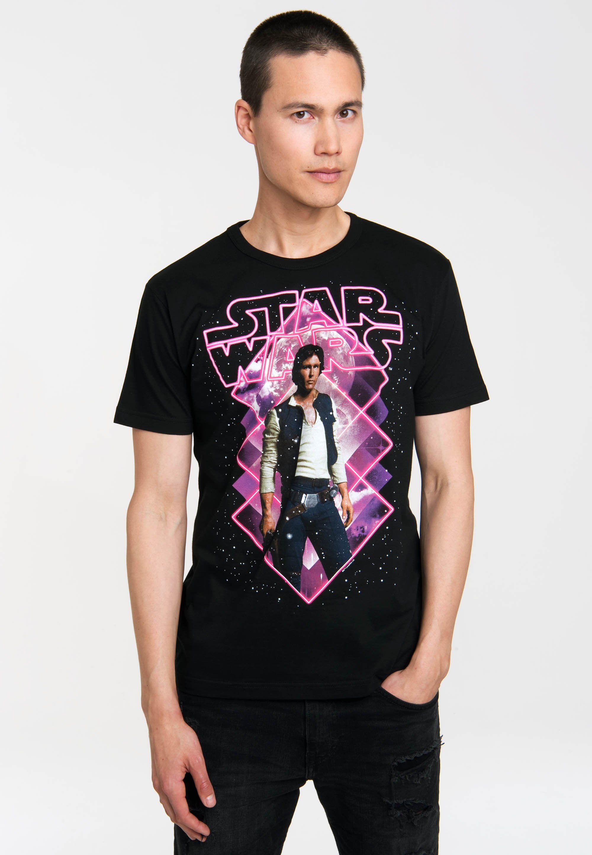 T-Shirt Siebdruck Han mit hochwertigem LOGOSHIRT Solo