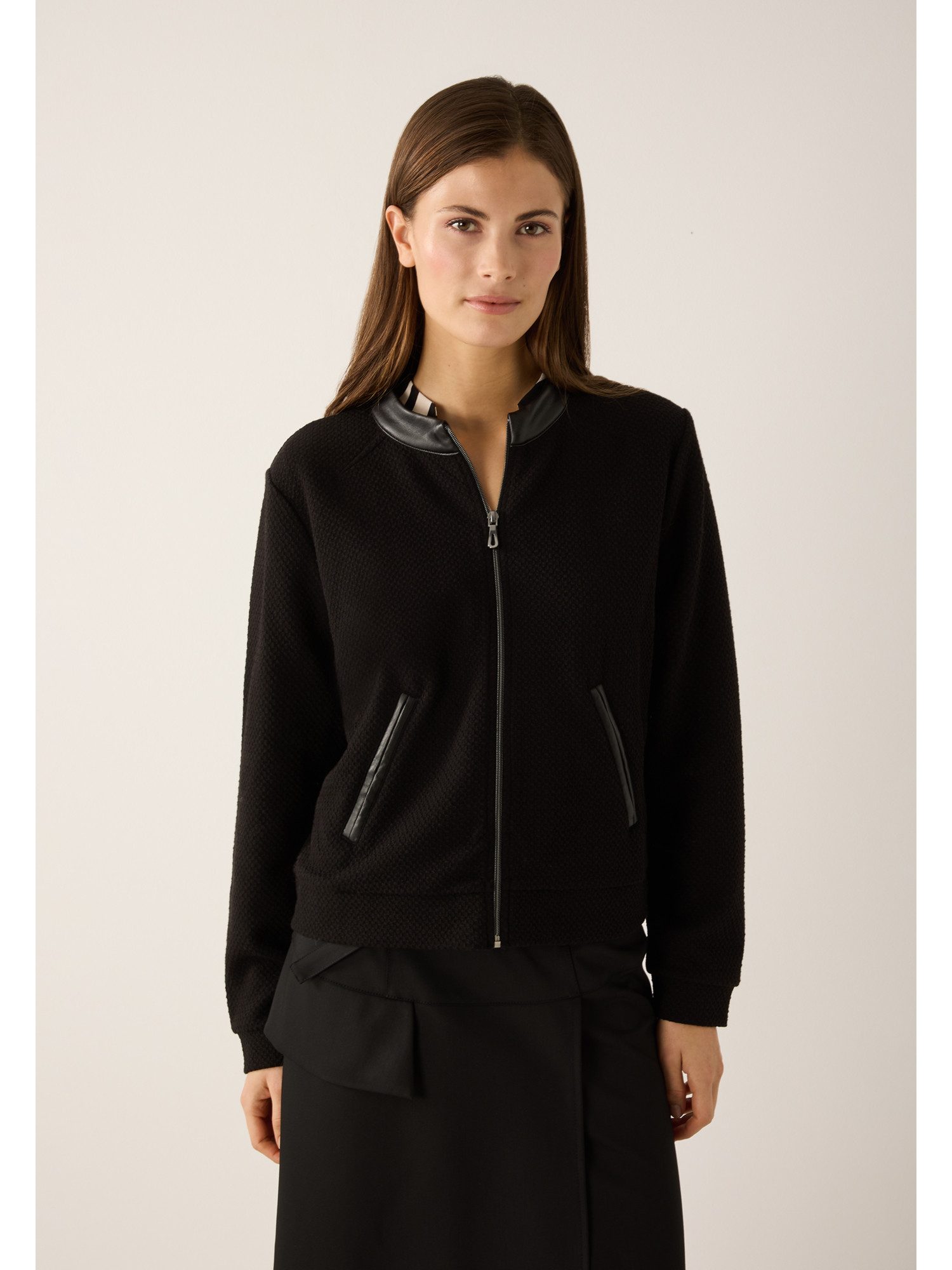 MORE&MORE Funktions-Kapuzensweatjacke stilvolle Blousonjacke, Sweat günstig online kaufen