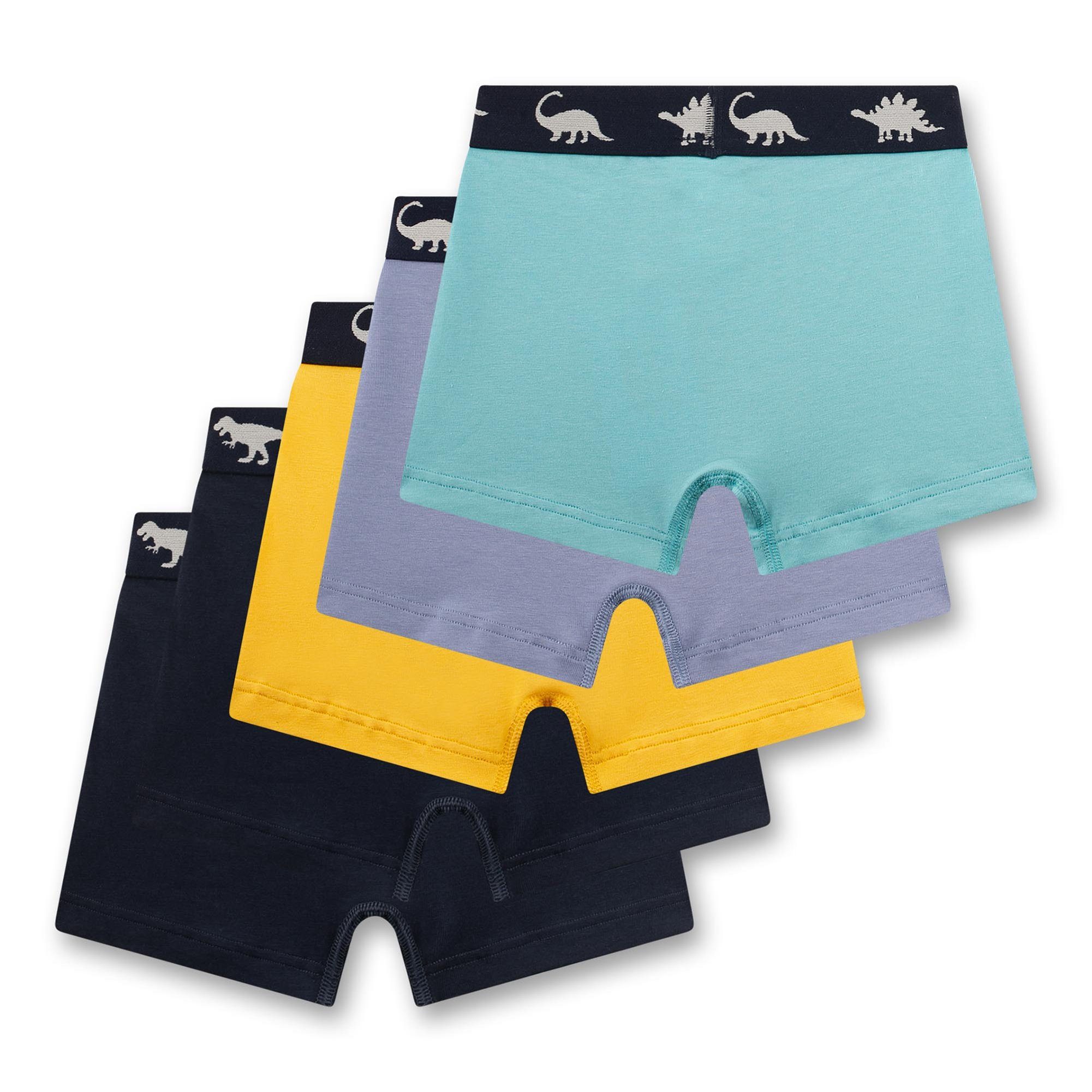 Sanetta Boxer Jungen Boxershort 5er Pack Baumwolle (Packung, 5er Pack)