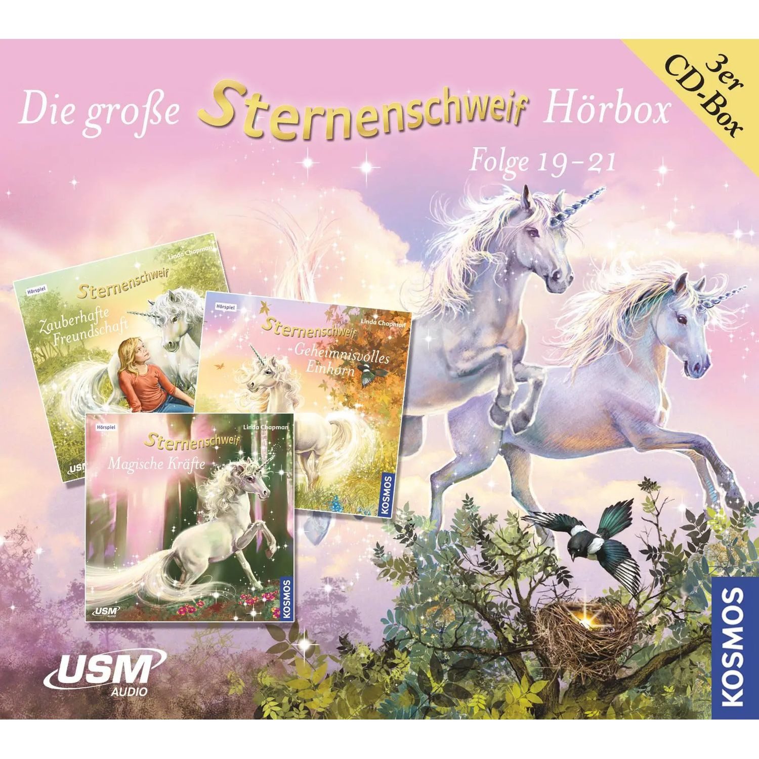 United Soft Media Hörspiel Die große Sternenschweif Hörbox Folge 19-21