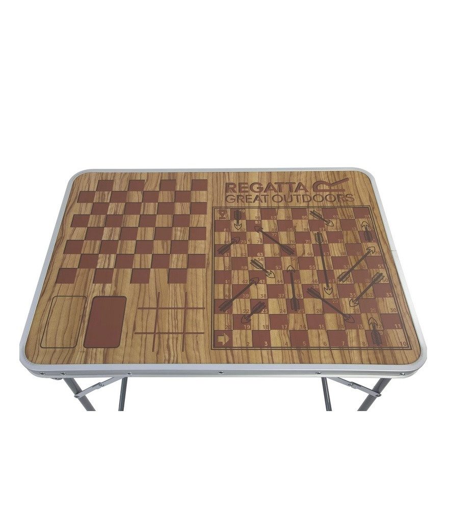 Regatta Spieltisch (zusammenklappbar) - 62x53x7cm - braun