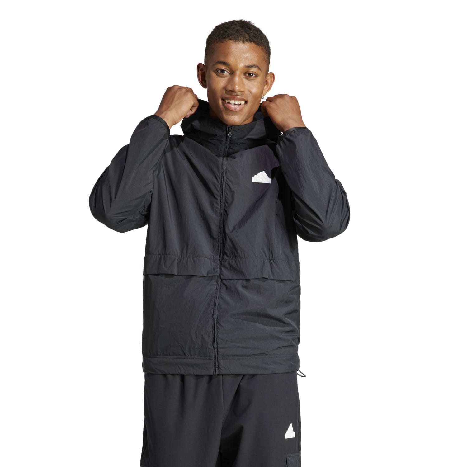 adidas Performance Trainingsjacke City Escape Full Zip Hoodie schwarz Herren