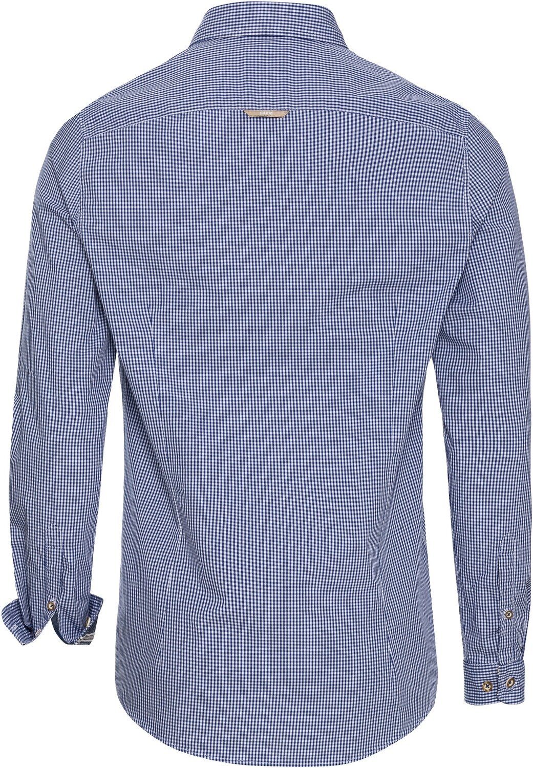 Pure Trachtenhemd Karo-Hemd Slim Fit günstig online kaufen
