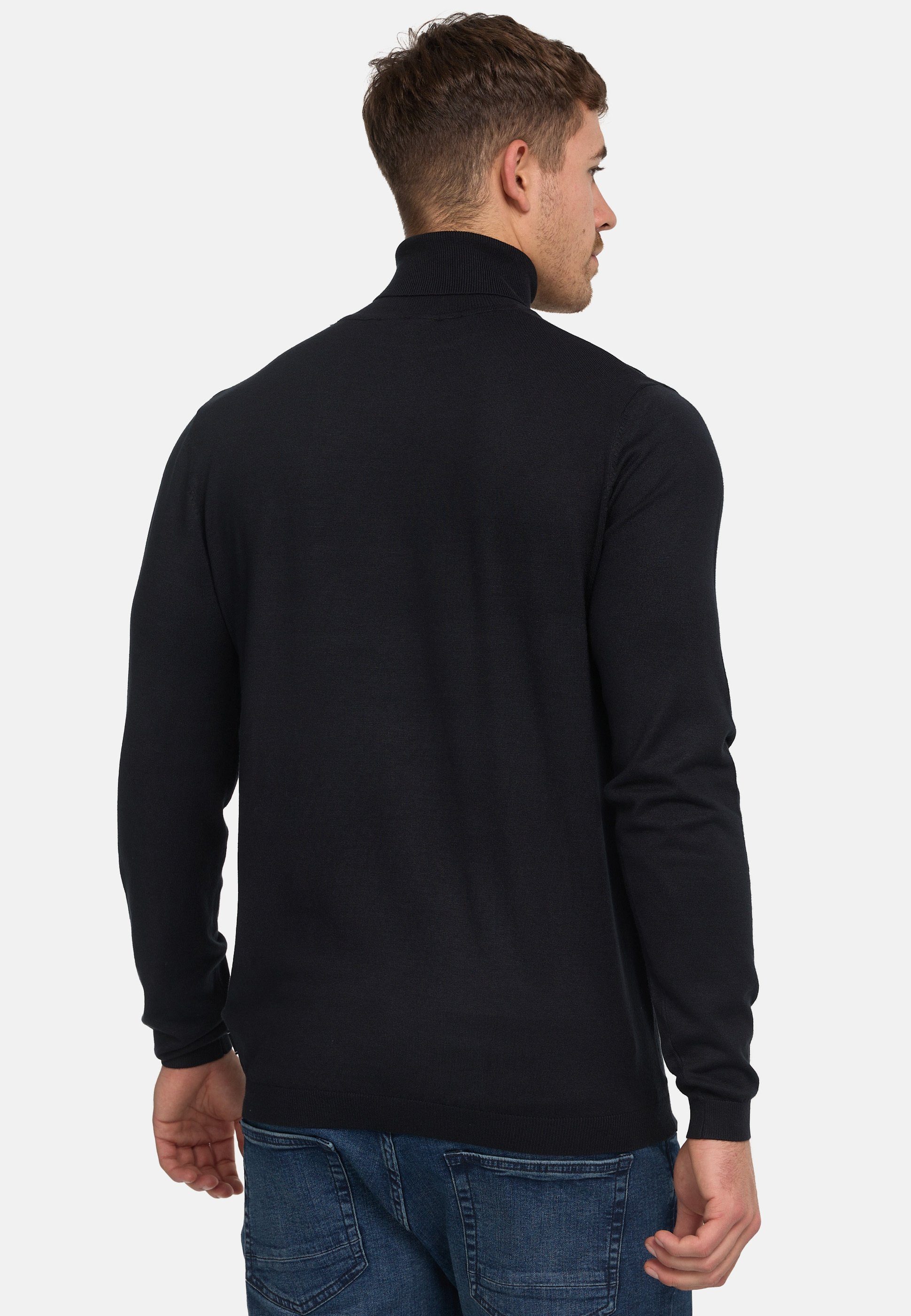 Jeff Strickpullover Herren Malcolm Pullover Herrenpullover Feinstrickpullover mit Rollkragen