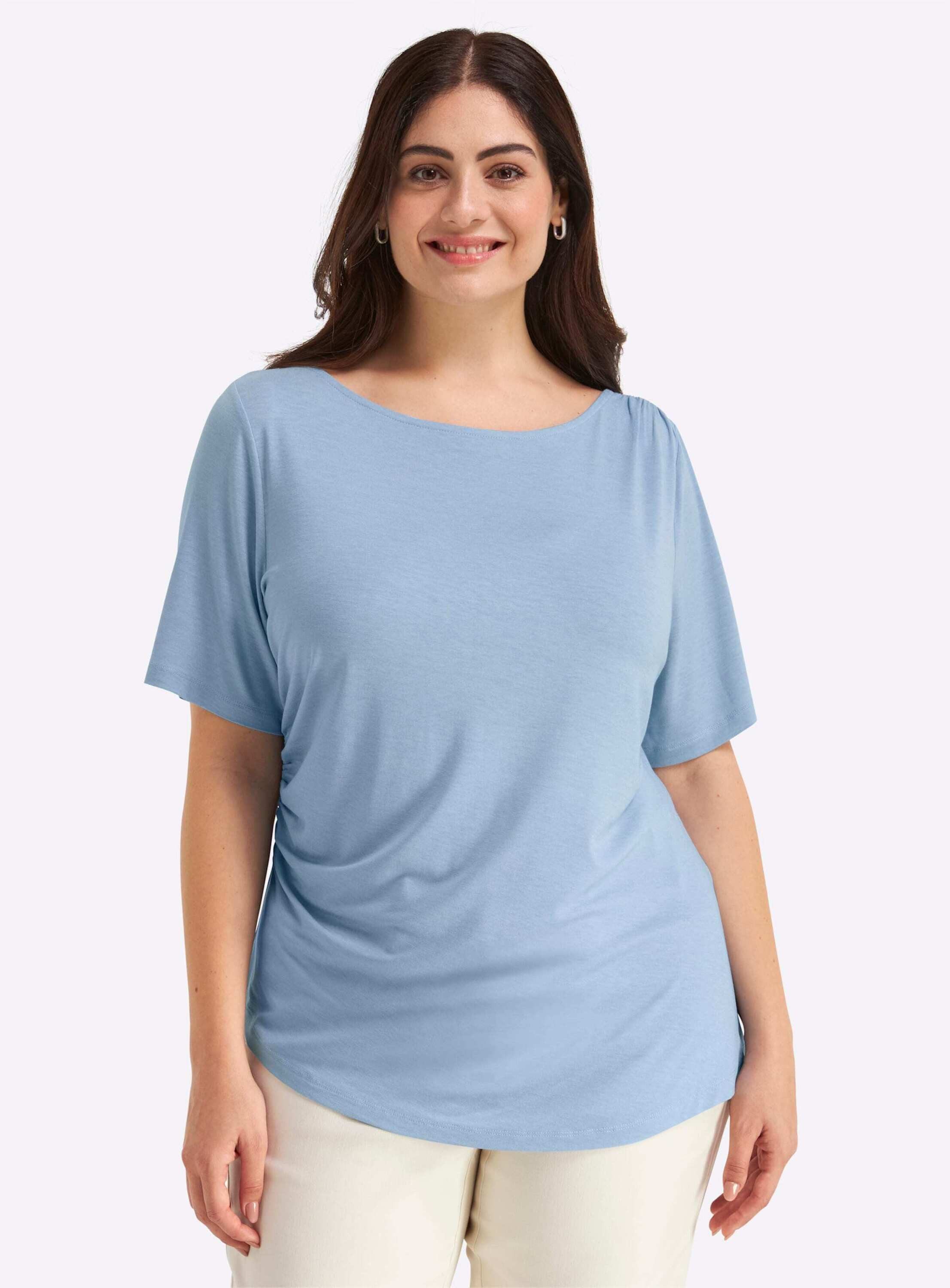 Sheego T-Shirt Shirt Kurzarm