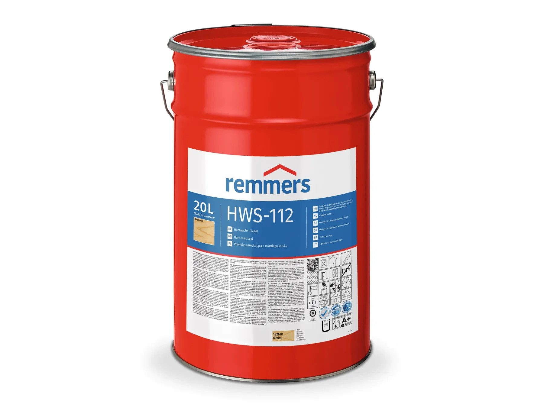 Remmers Treppen- und Parkettlack HWS-112-Hartwachs-Siegel