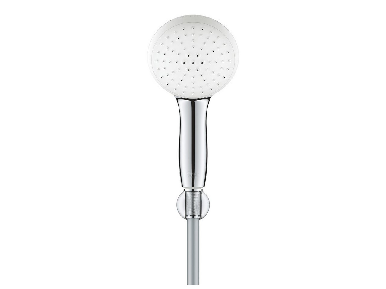 Thumbnail - Grohe Duscharmatur Tempesta 110 Duschkopf Handbrause mit Wandhalter und 125 cm Schlauch ShockProof Silikonring schützt v...