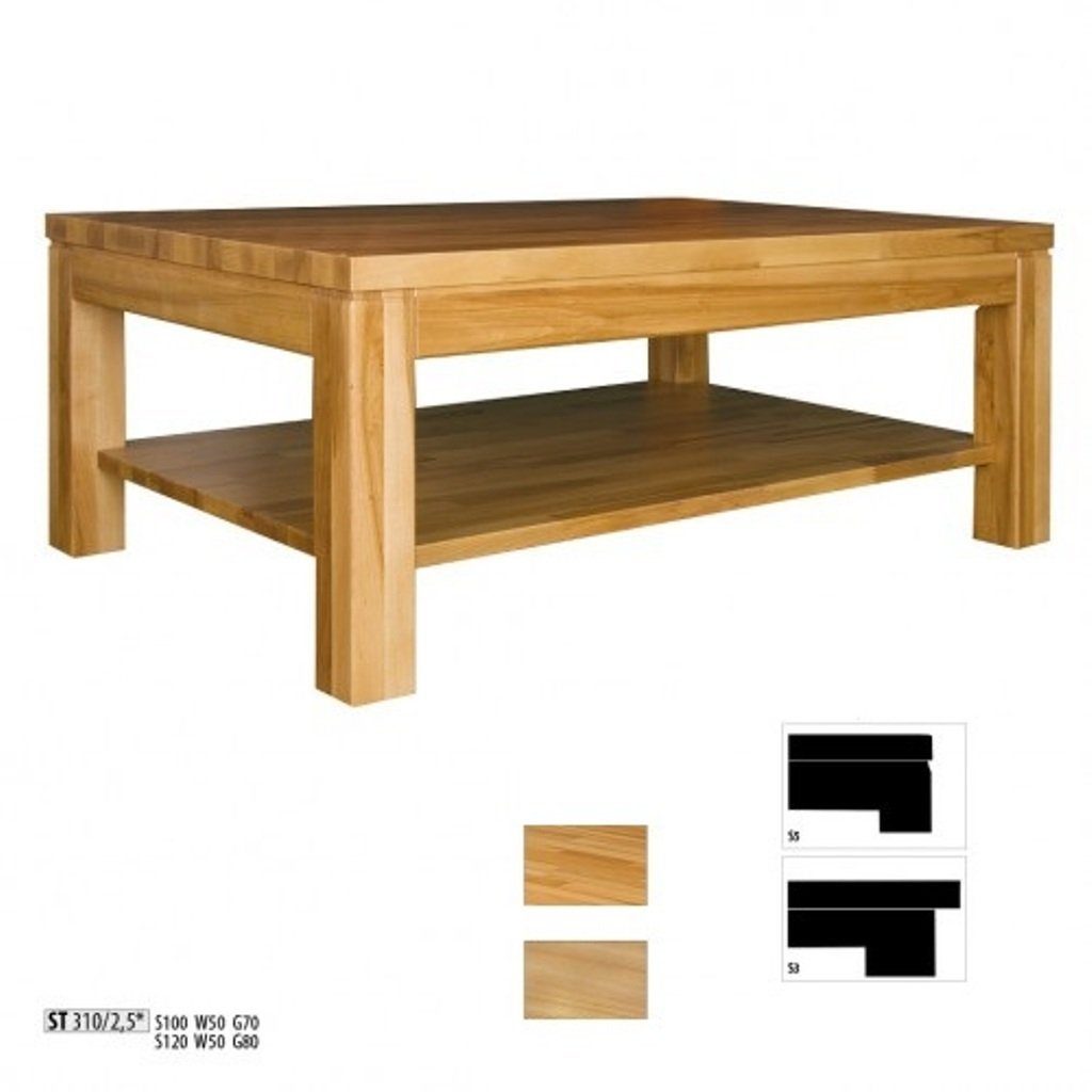 JVmoebel Couchtisch Holztisch Couchtische aus Holz massive wohnzimmer tische massiv, Holztisch Couchtische aus Holz massive wohnzimmer tische massiv