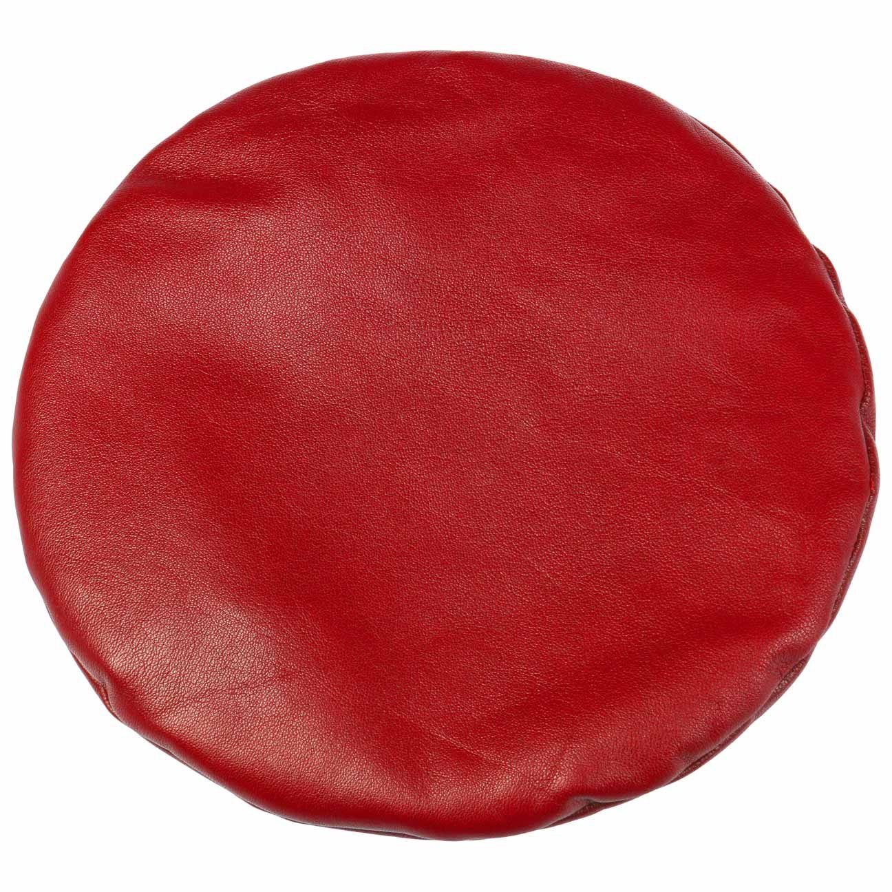 Lierys Baskenmütze Winterbaske Italy mit rot in Made (1-St) Futter