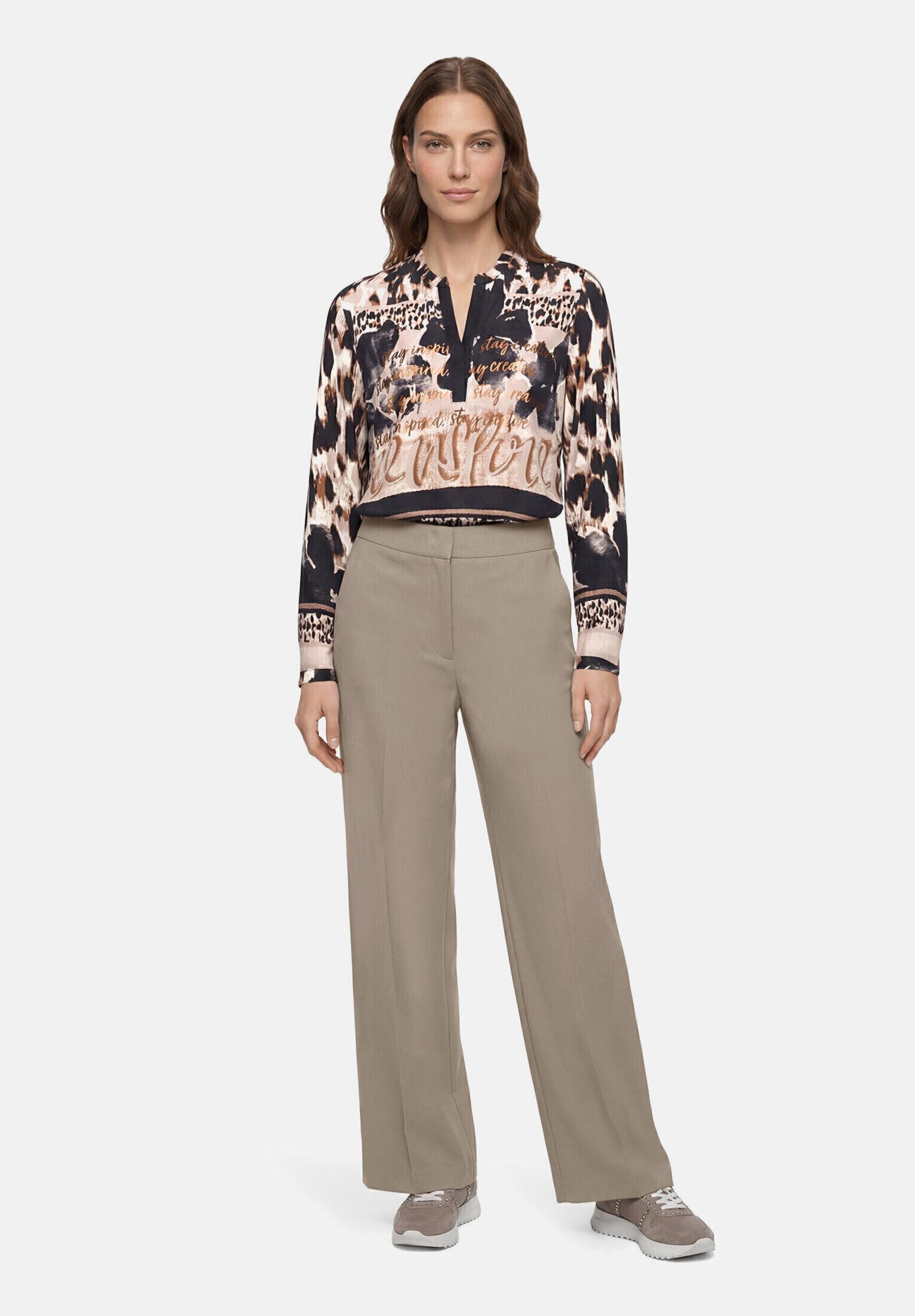 Betty Barclay Longbluse Damen mit Stehkragen