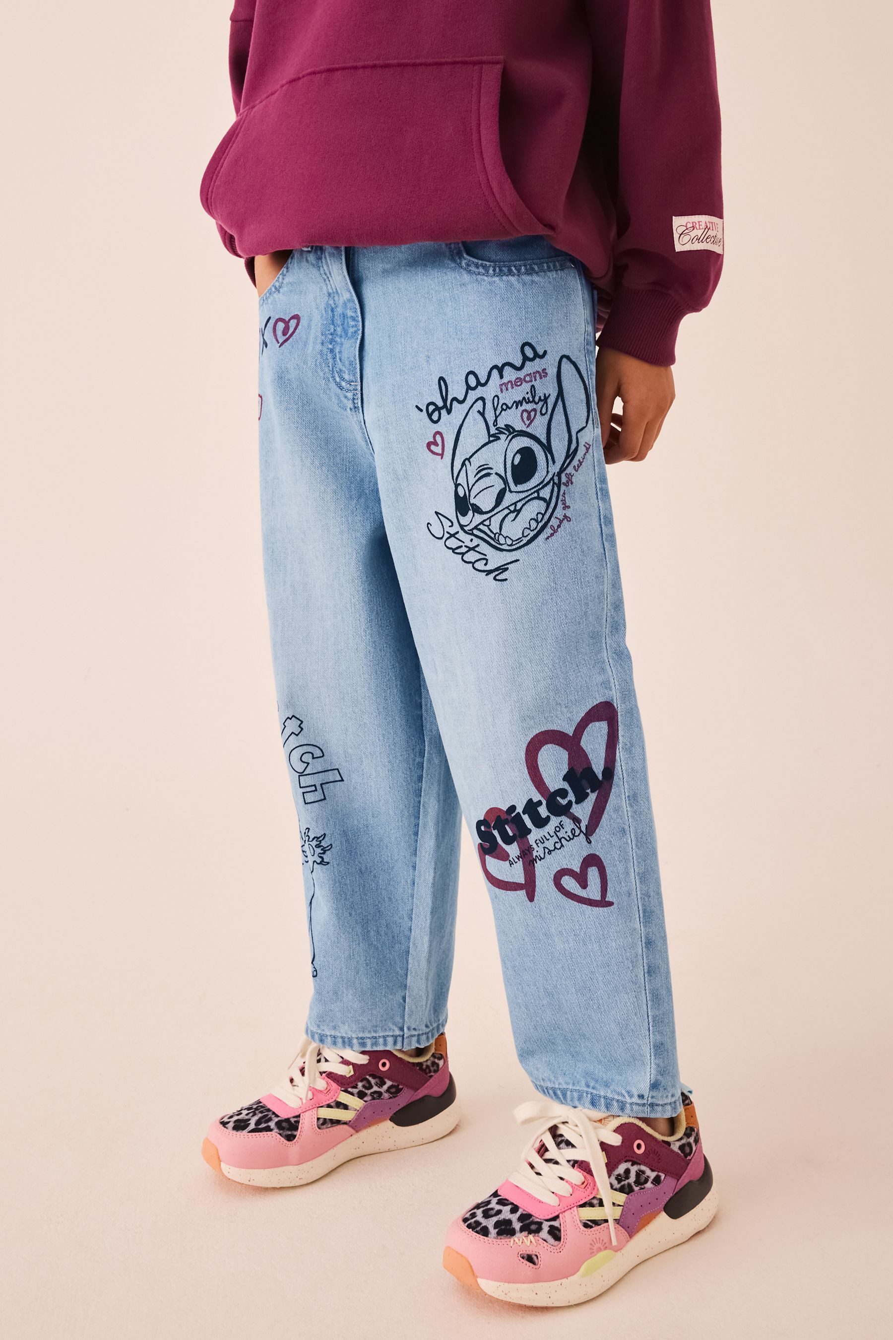 Next Weite Jeans Jeans mit weitem Bein (1-tlg) – Bild 3 von 5