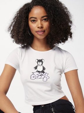 OBEY T-Shirt TEDDY BEAR (1-tlg) Plain/ohne Details